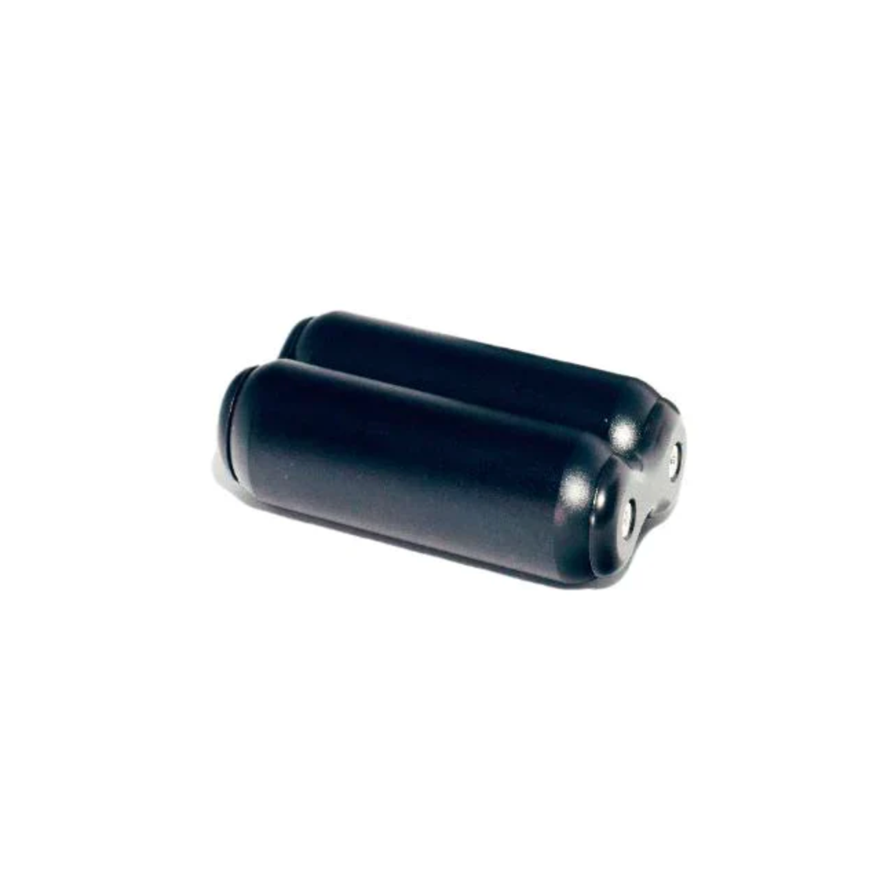 Side view of Smooth Black 180 gram Hand Fidget Roller by Kaiko