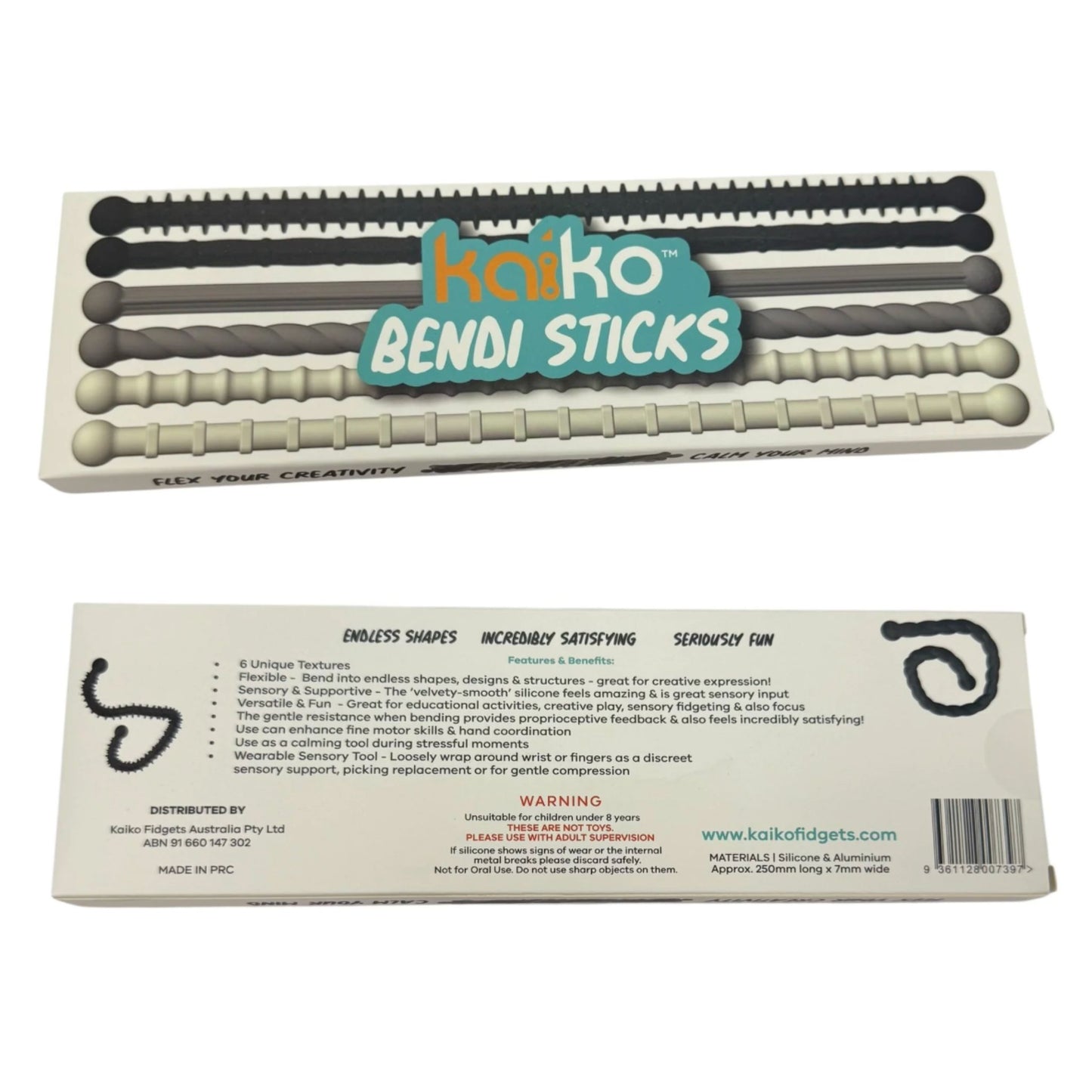 Bendi Sticks by Kaiko (6-pack)