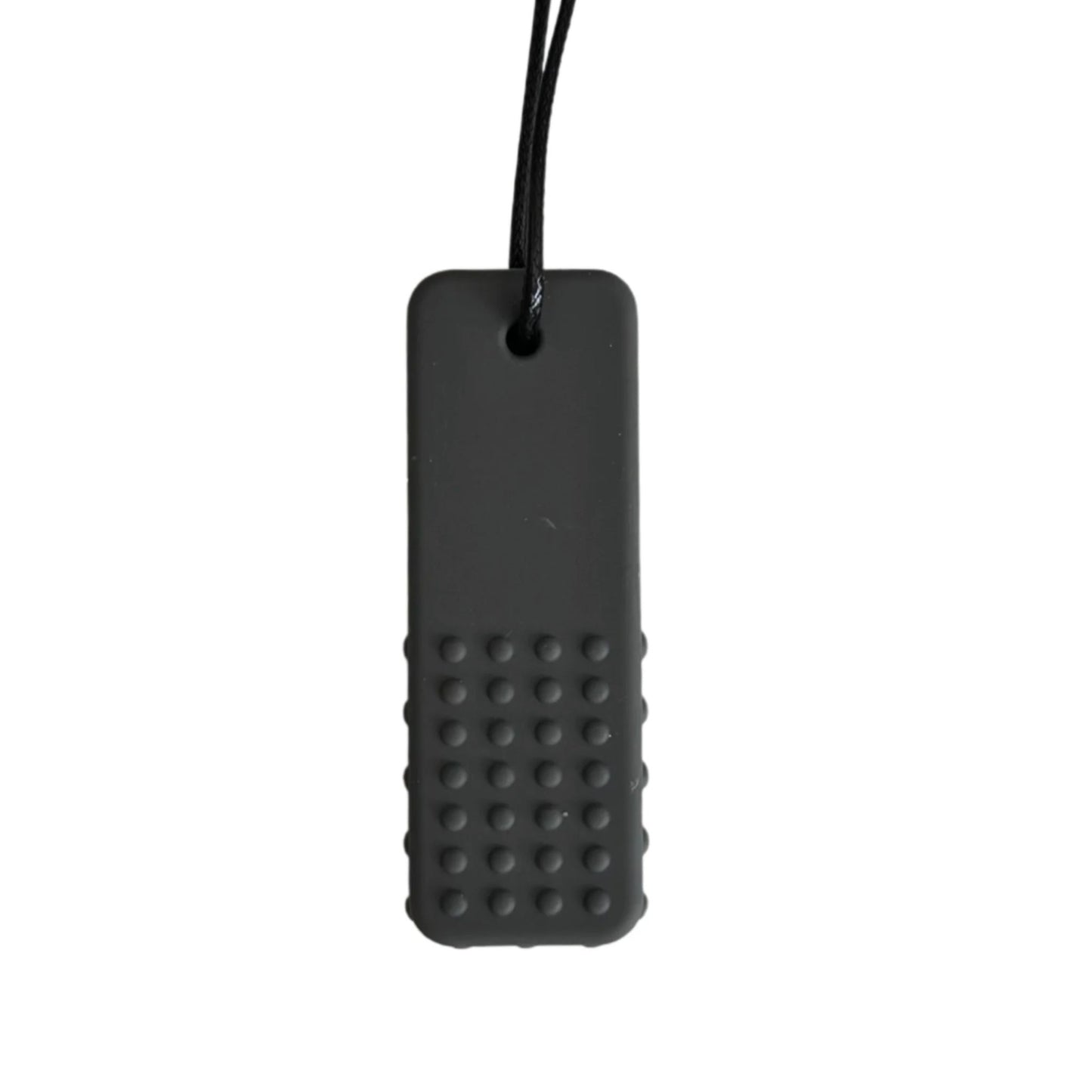 Chew Necklace - Block - Grey