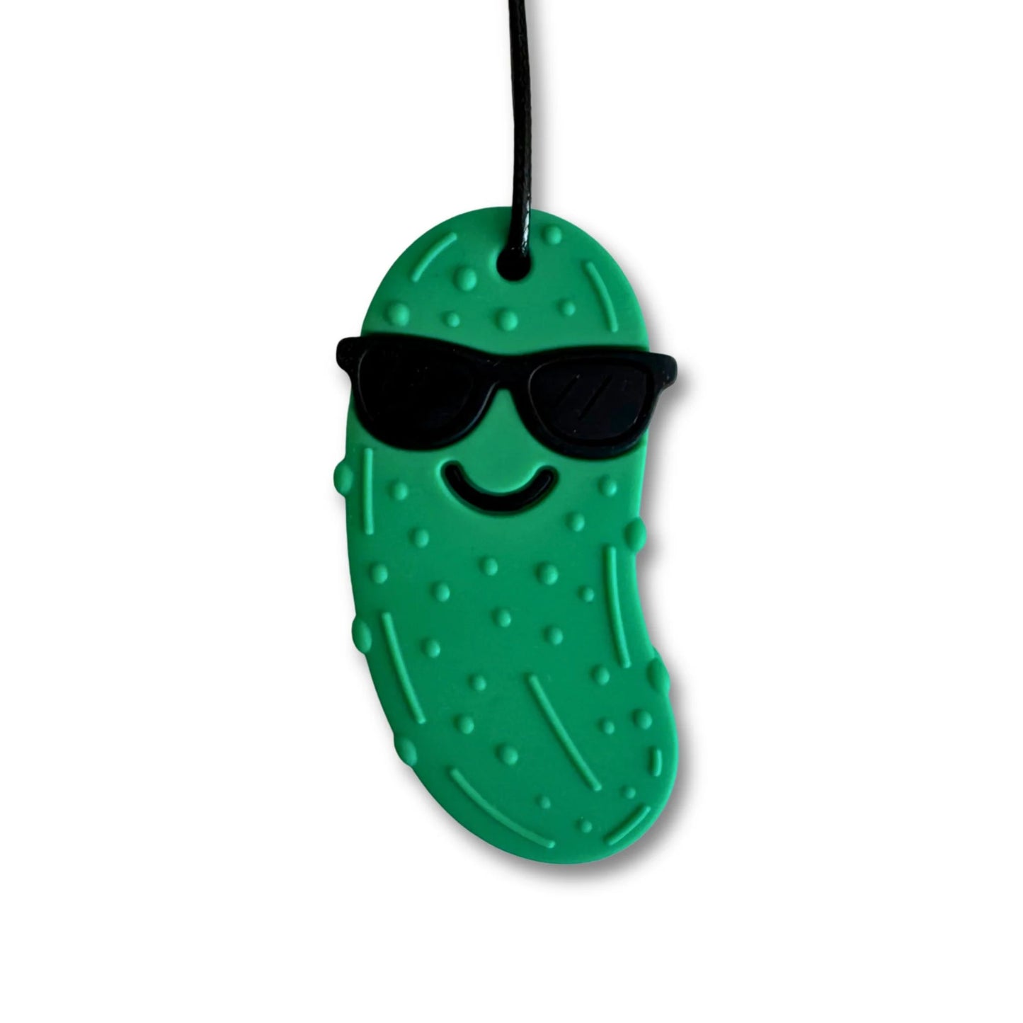 Chew Necklace - Positive Pickle - Chill Green