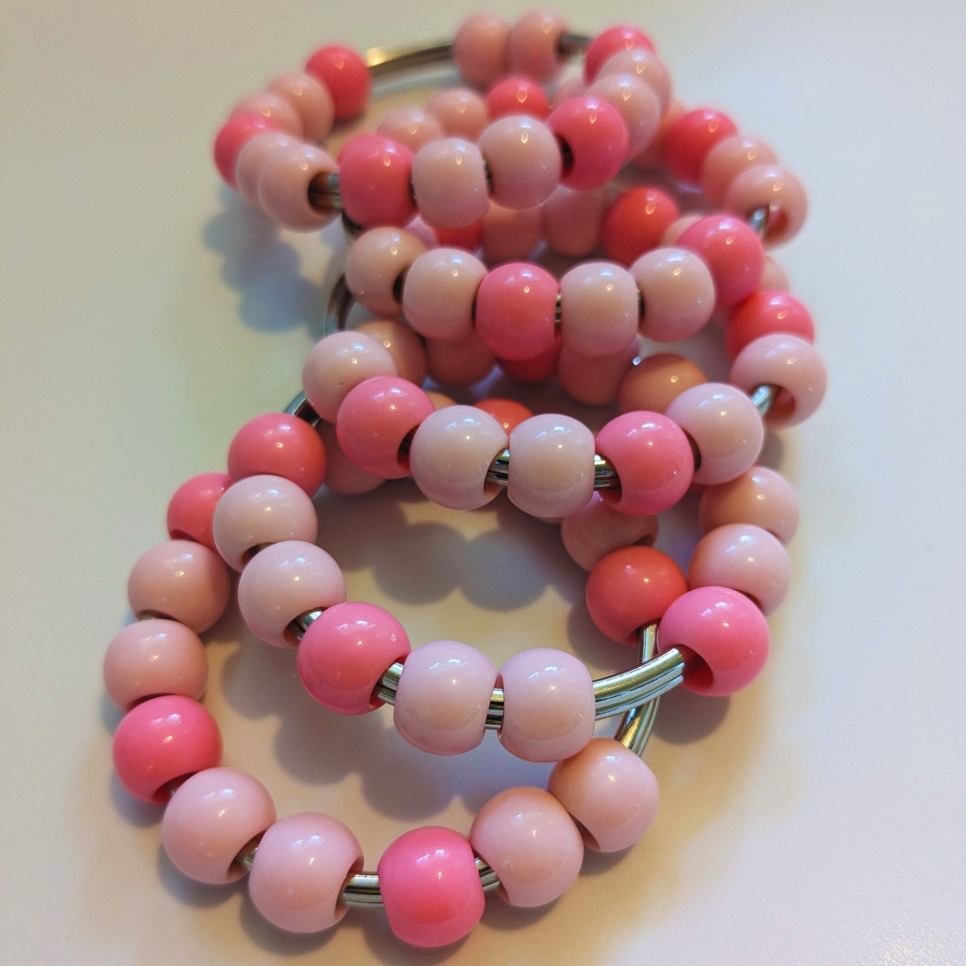 Pile of Cotton Candy Roller Bead Fidgets