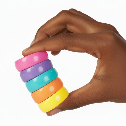 Fidget Rainbow Spin Stack