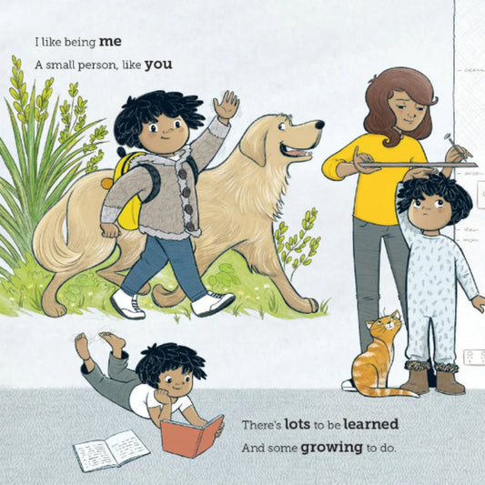 Page 1 of "Finding My Calm" book by Craig Phillips