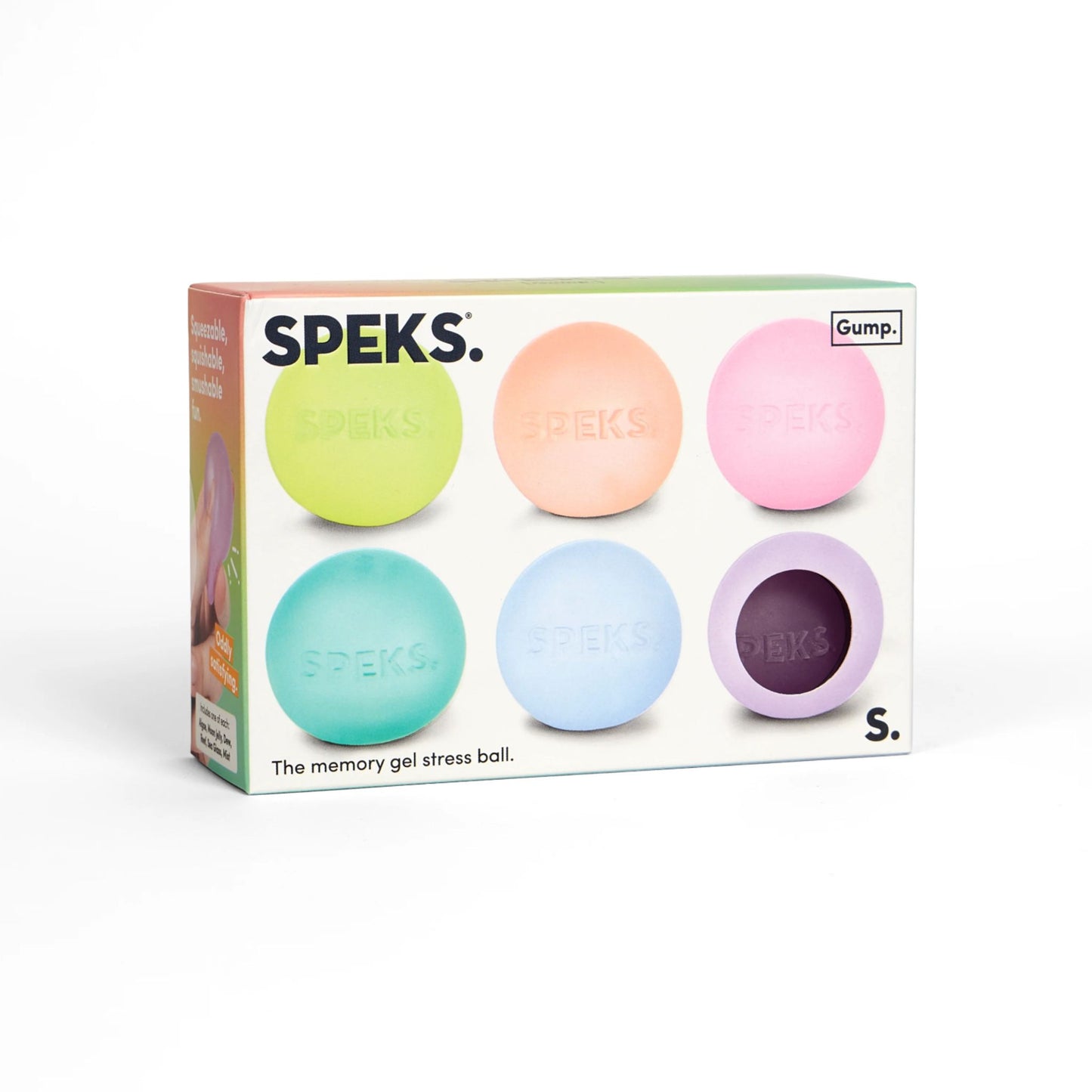Gump Memory Gel Stress Ball - Mini 6-Pack