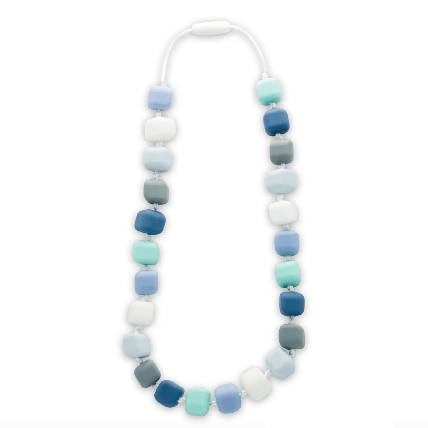 Jellystone Designs Chew Necklace Princess the Pea in Ocean colour