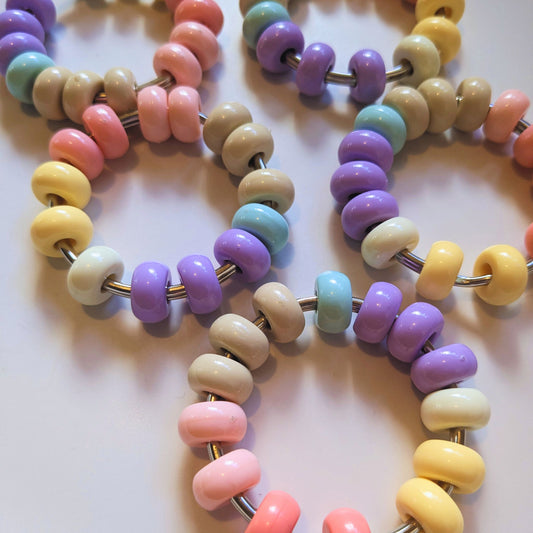 Colour variation of Lolly Loop Roller Fidget Handmade Beaded Fidget