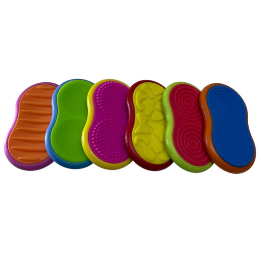 Mag Sliders by Kaiko - Six Interchangeable Magnetic Textured Pad Fidgets