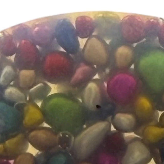 Pebble Pick 'Em Stack - Natural Painted Stone - 3-Pack Refill Discs