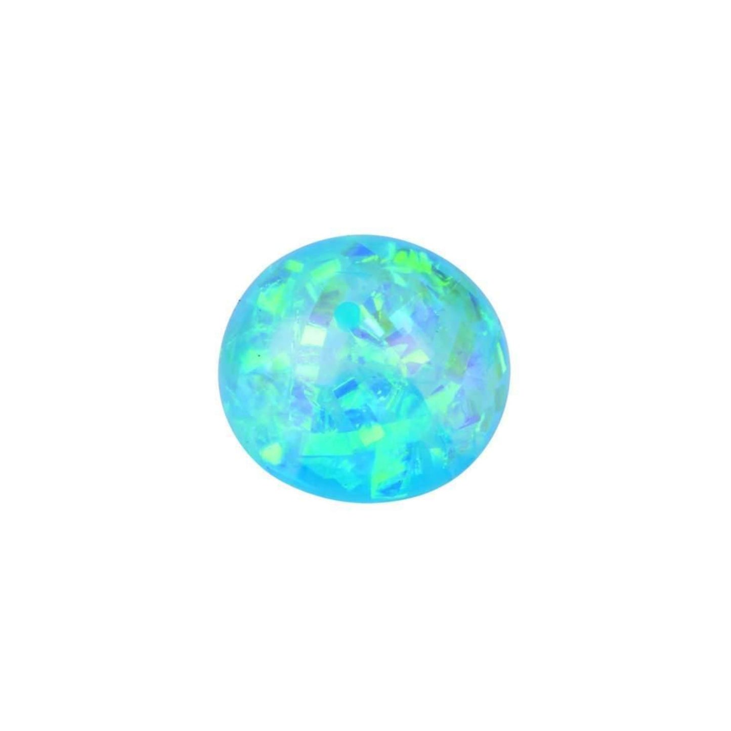 Smoosho's Crystal Ball Stress Ball Squishy in Blue