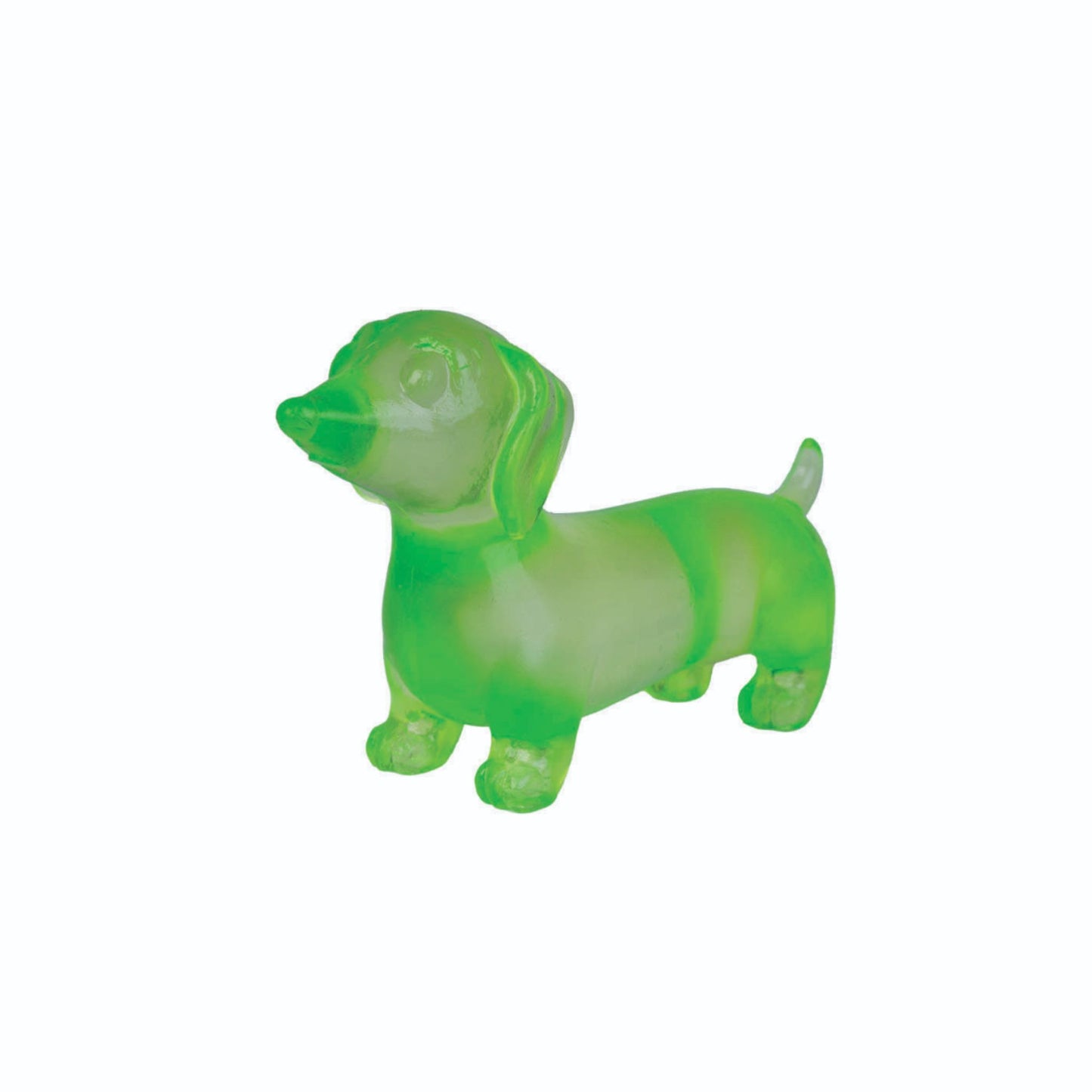 Smooshos Super Squeeze Dachshund Stress Ball Squishy in Green