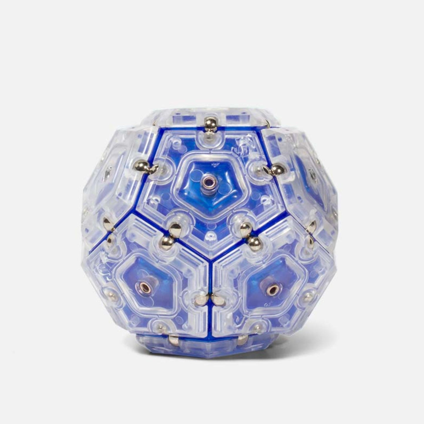 Geode Magnetic Fidget Set - Cobalt Blue