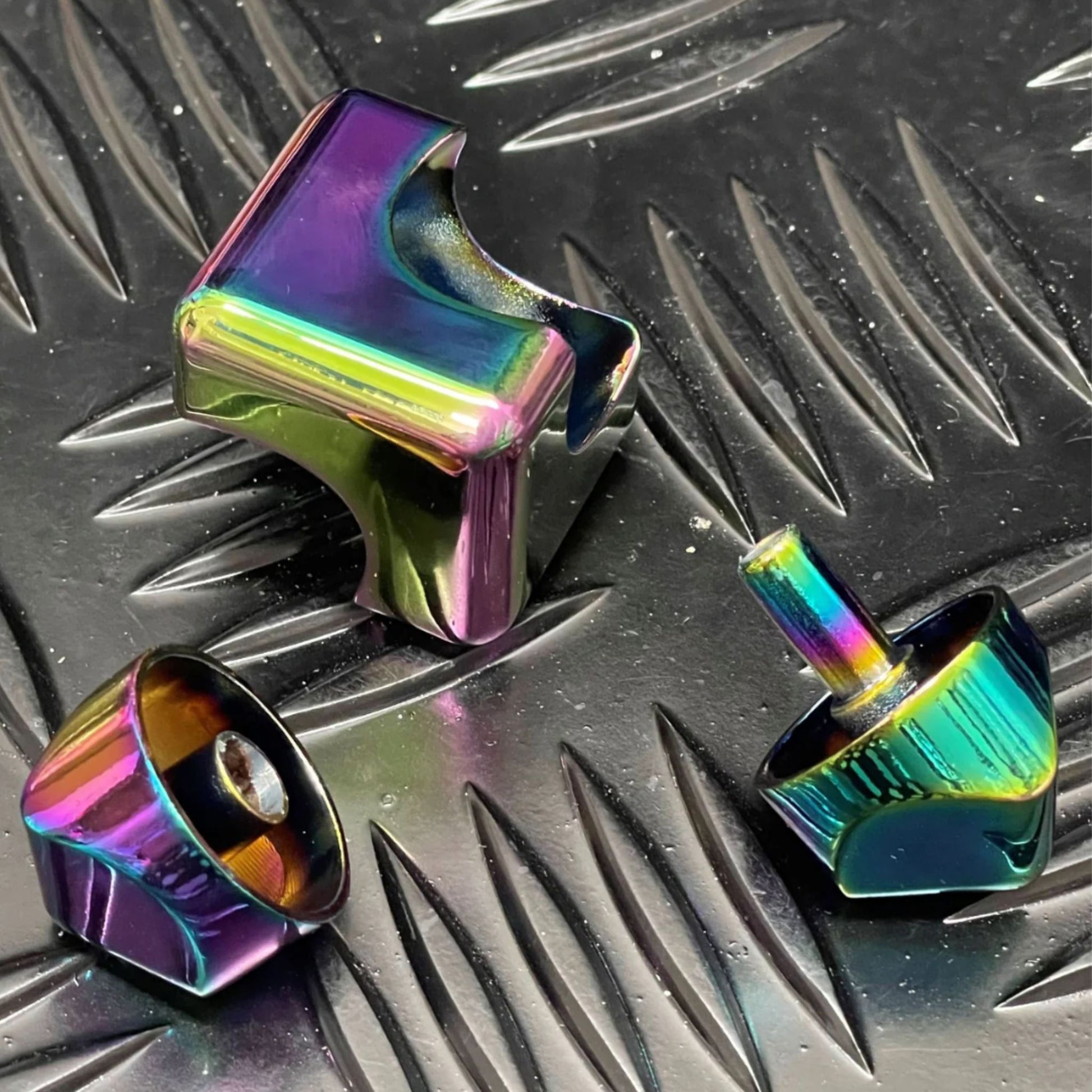 Components of Square Spinning Cube by Kaiko