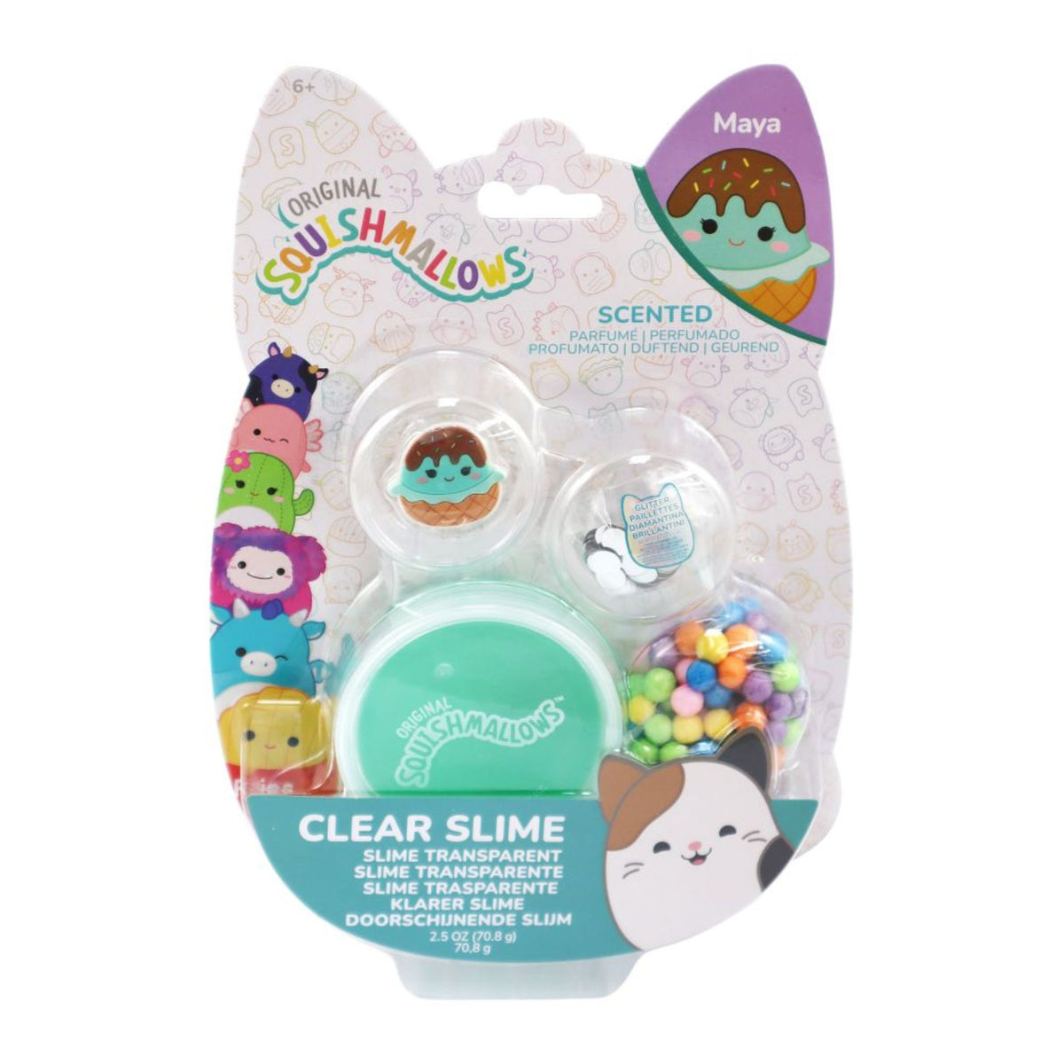 Squishmallows Mix'ems Slime Kit – Maya Ice Cream