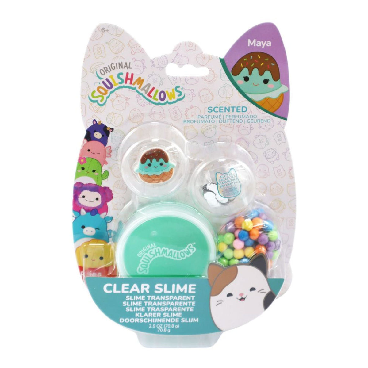 Squishmallows Mix'ems Slime Kit – Maya Ice Cream