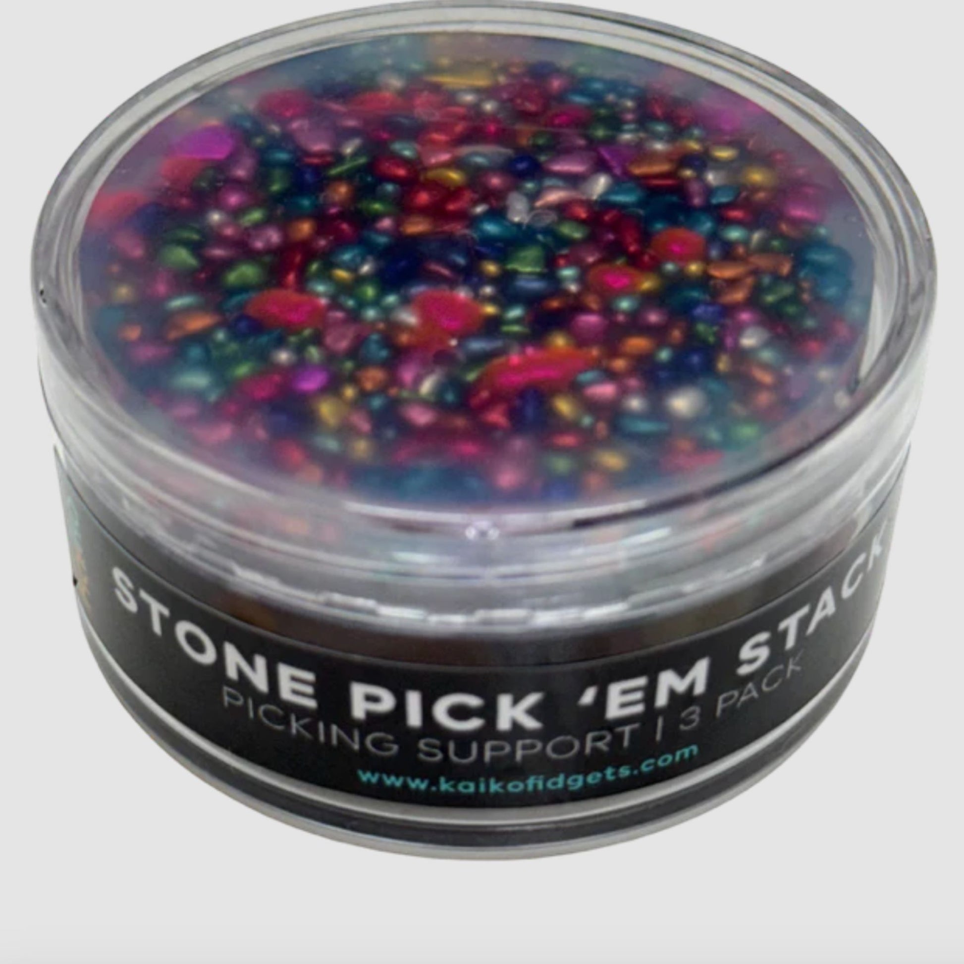 Stone Pick Em Stack 3-Pack Refill Picking, Popping & Hair Pulling Support Kit