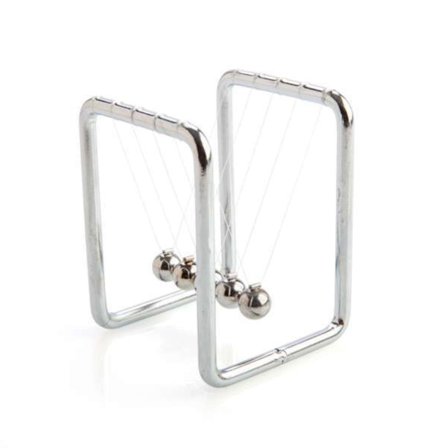 Worlds Smallest Newtons Cradle stainless steel sensory toy