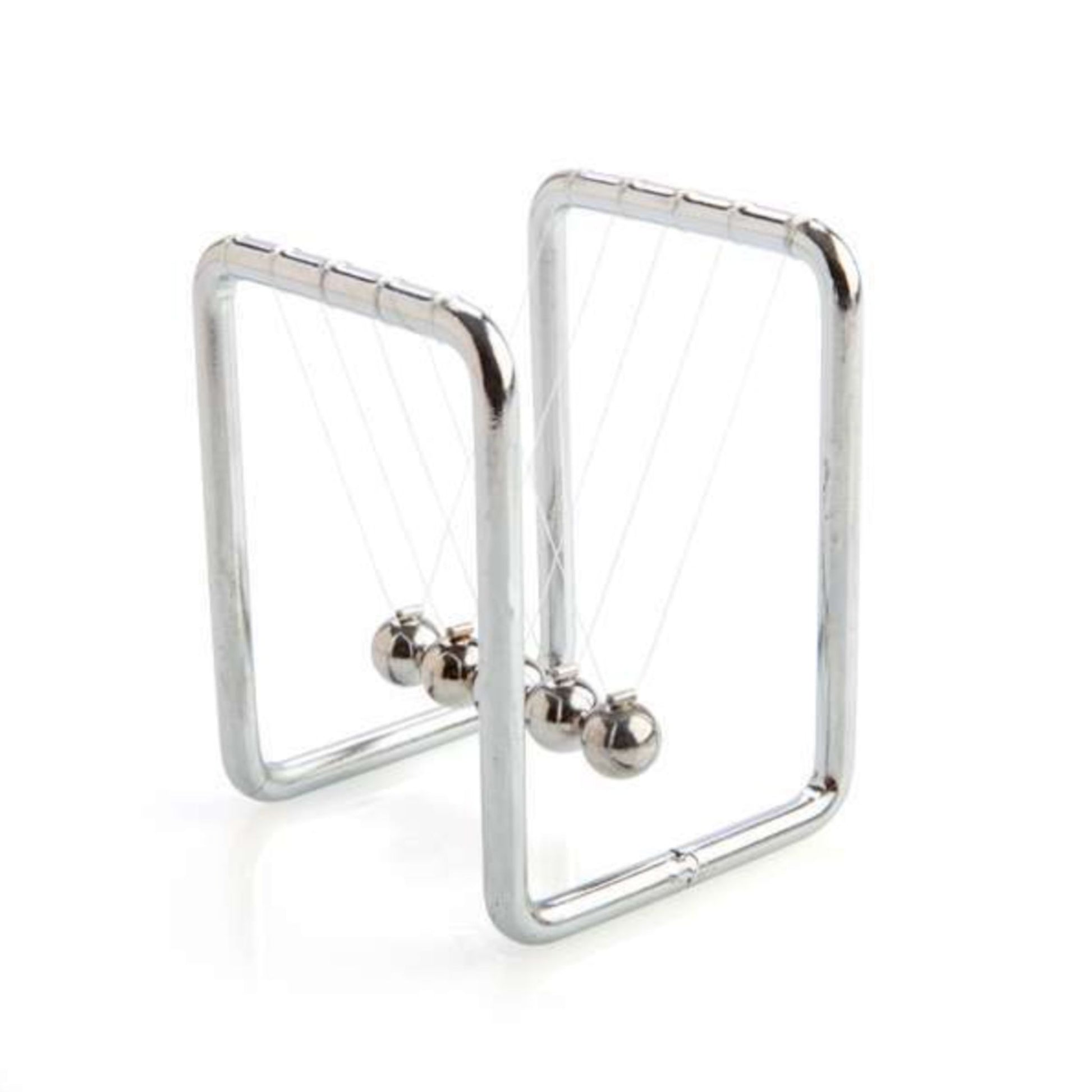 Worlds Smallest Newtons Cradle stainless steel sensory toy