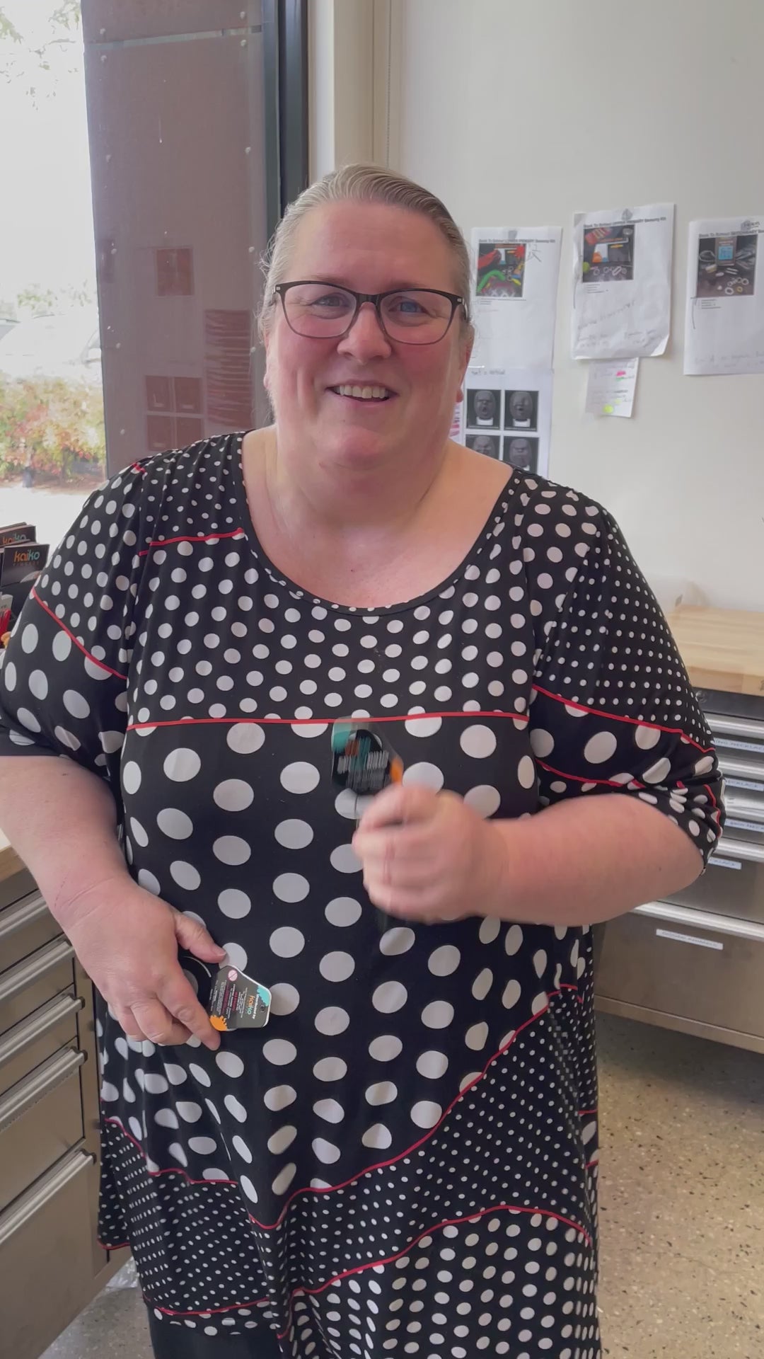 Spikeyring with Dual Pads by Kaiko in Black - Harm & Picking Supports