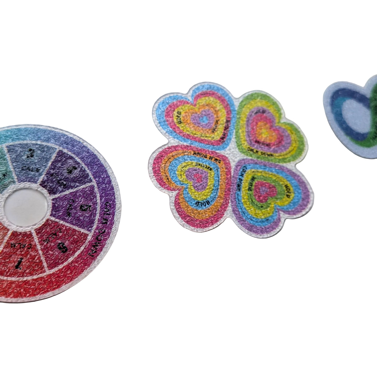 Rainbow Sensory Stickers - 3 pack