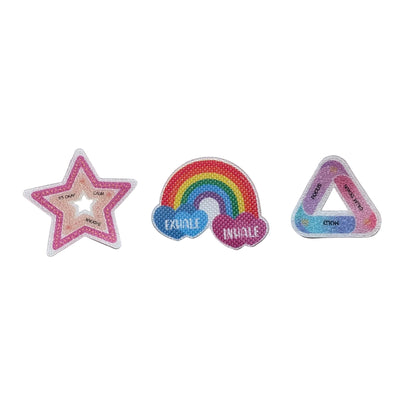 Rainbow Sensory Stickers - 3 pack