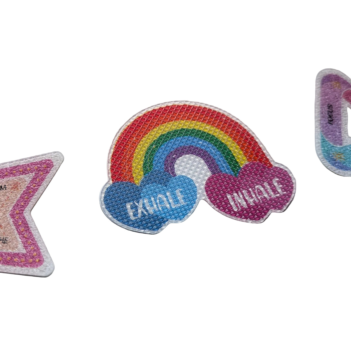 Rainbow Sensory Stickers - 3 pack