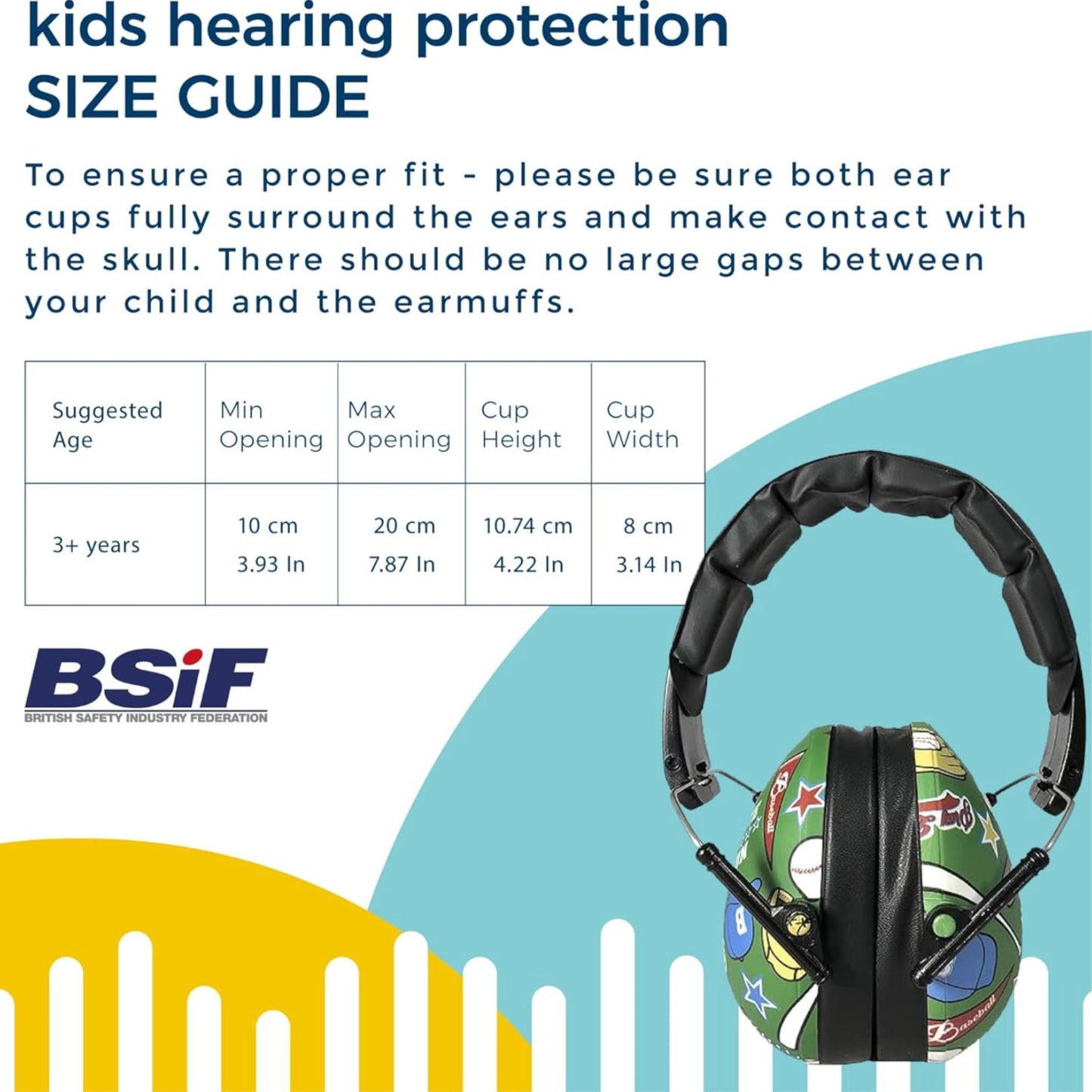 Banz® Earmuffs 2-10+ Years - Black