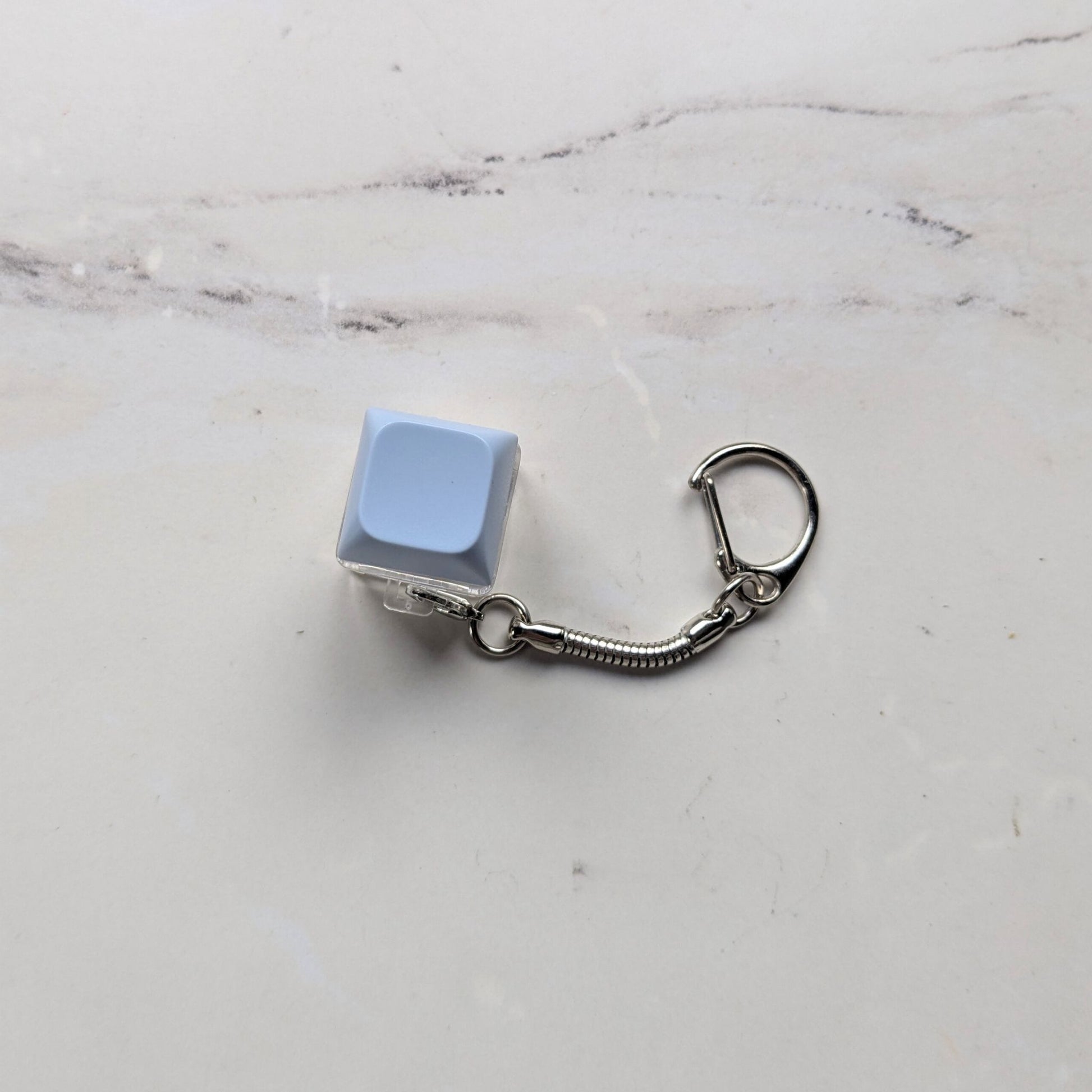Clicky Keychain Keycap Fidget in Blue