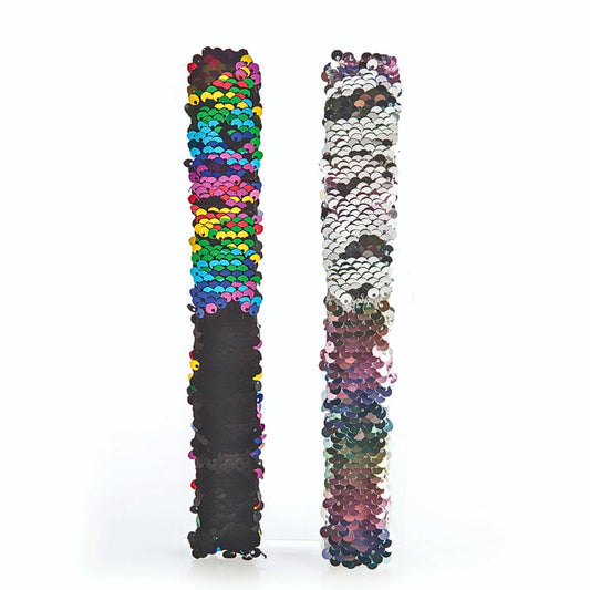 Colour Change Sequin Snap Band