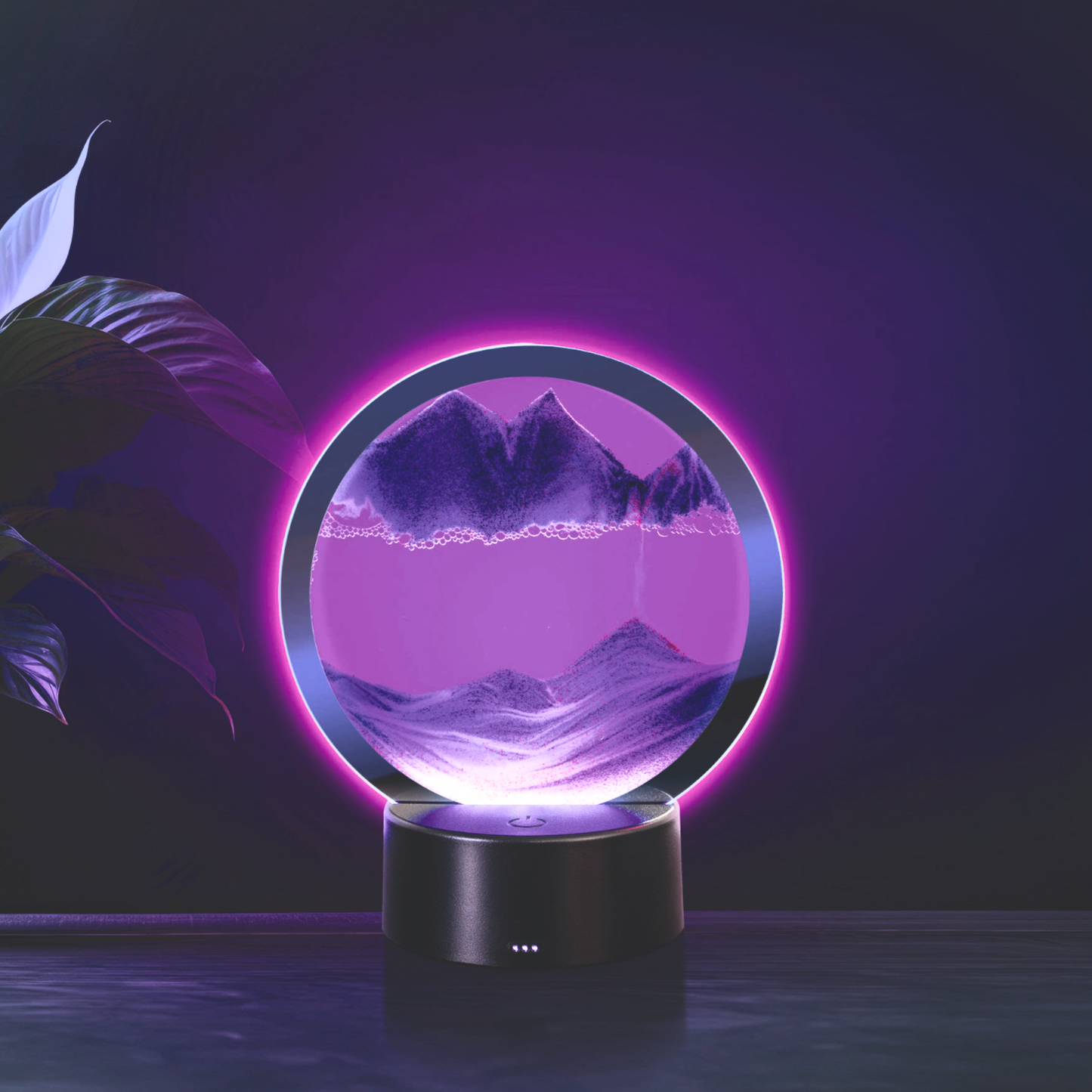 Colour-Changing LED Sand Art