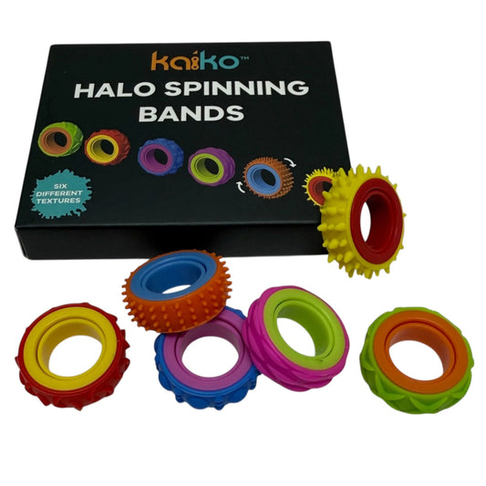 Halo Spinning Bands By Kaiko (6-pack)