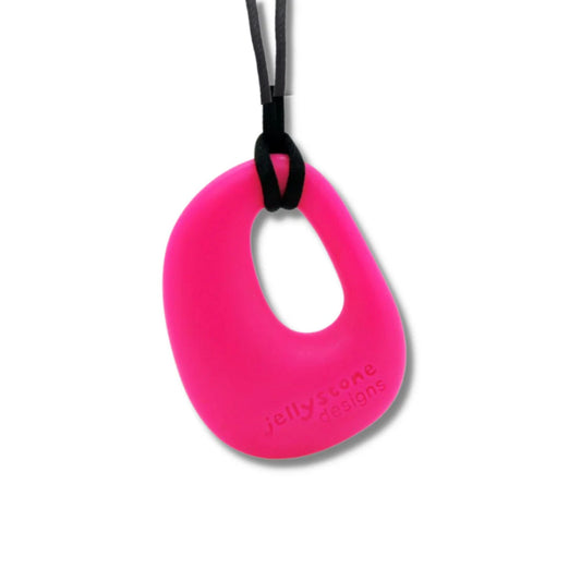 Chew Necklace - Organic - Fuchsia Bubblegum