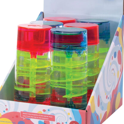 Lava Drops Spiral Liquid Timer