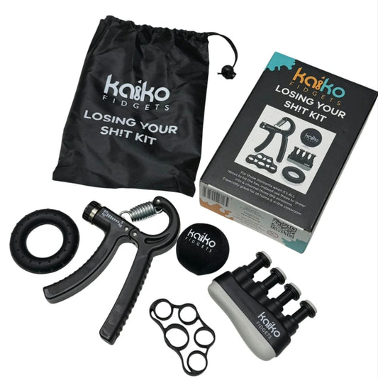Contents of the Losing Your Sh!t Kit by Kaiko For Regulation and Improved Function - Ideal for classrooms
