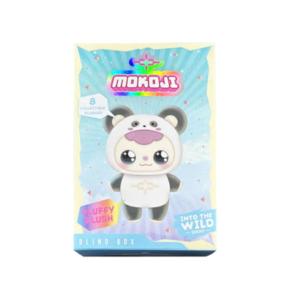 Mokoji Blind Box Plush Pal with Clip - Into the Wild Series