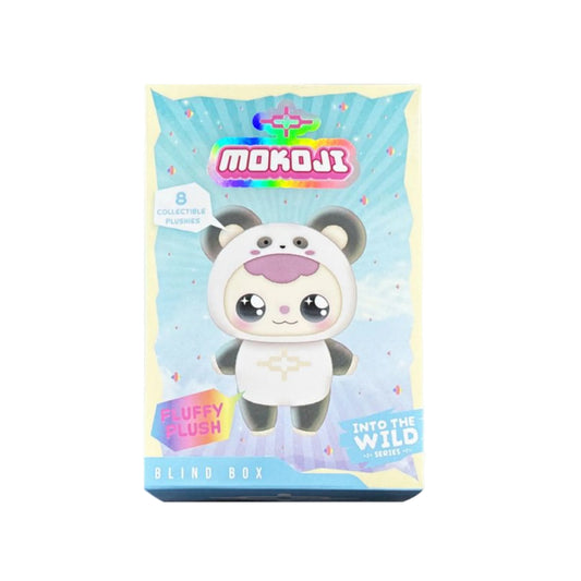 Mokoji Blind Box Plush Pal with Clip - Into the Wild Series