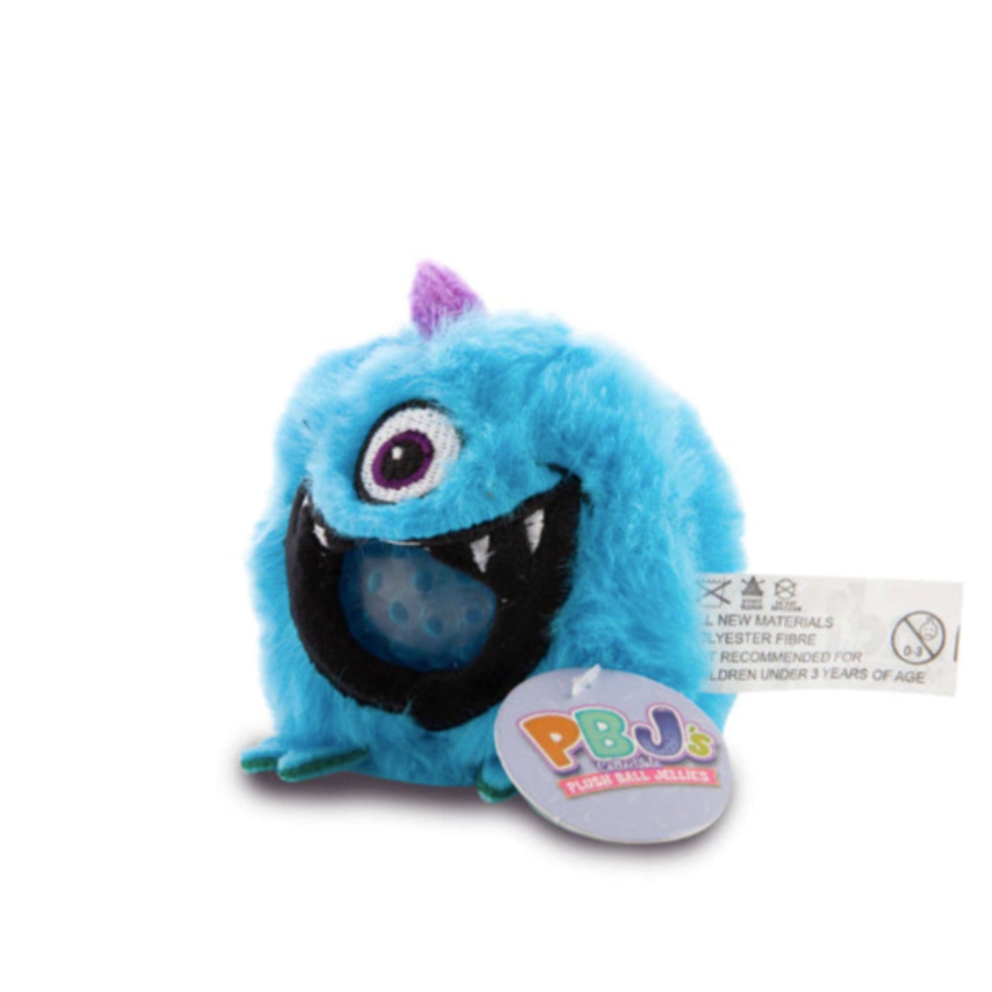 Monsters Plush Ball Jellies Squishy Plush toy in blue
