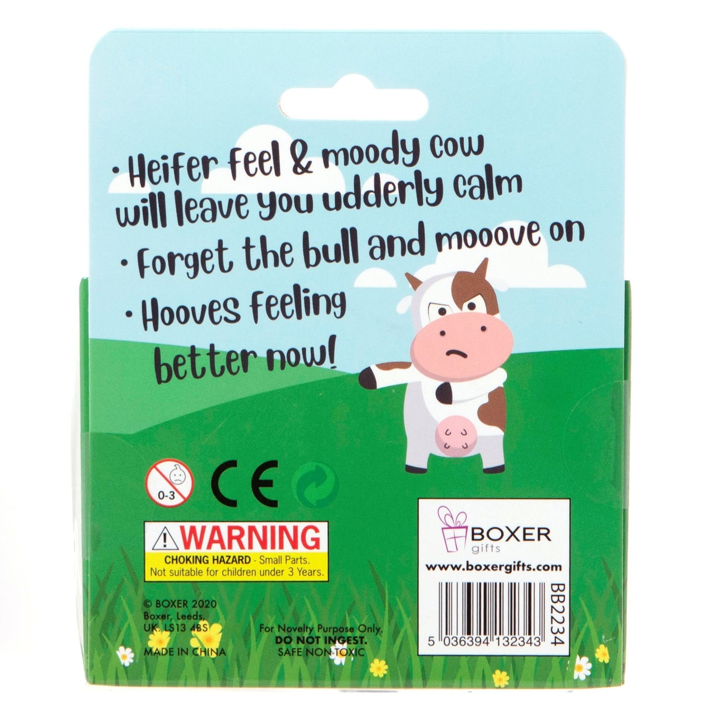 Moody Cow Stress Toy Squishy