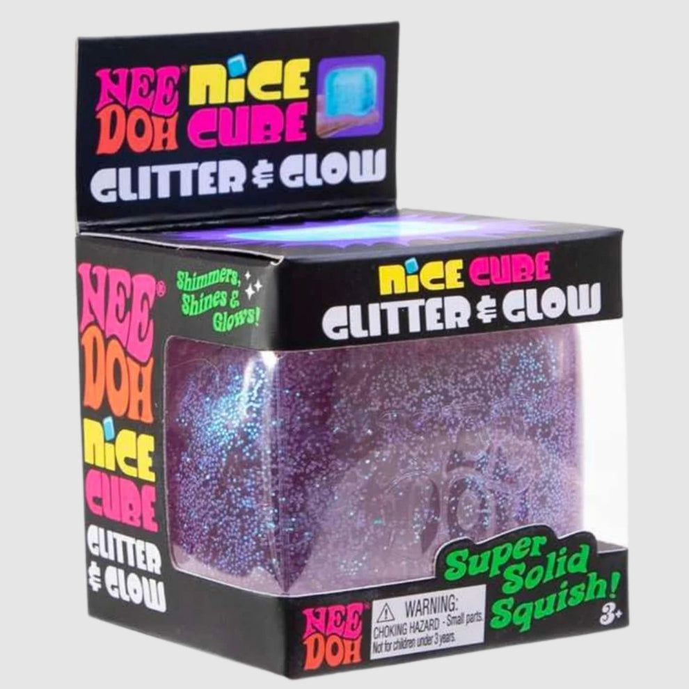 NeeDoh Nice Cube Glitter & Glow - Sensorystore.co.nz – The Sensory Store