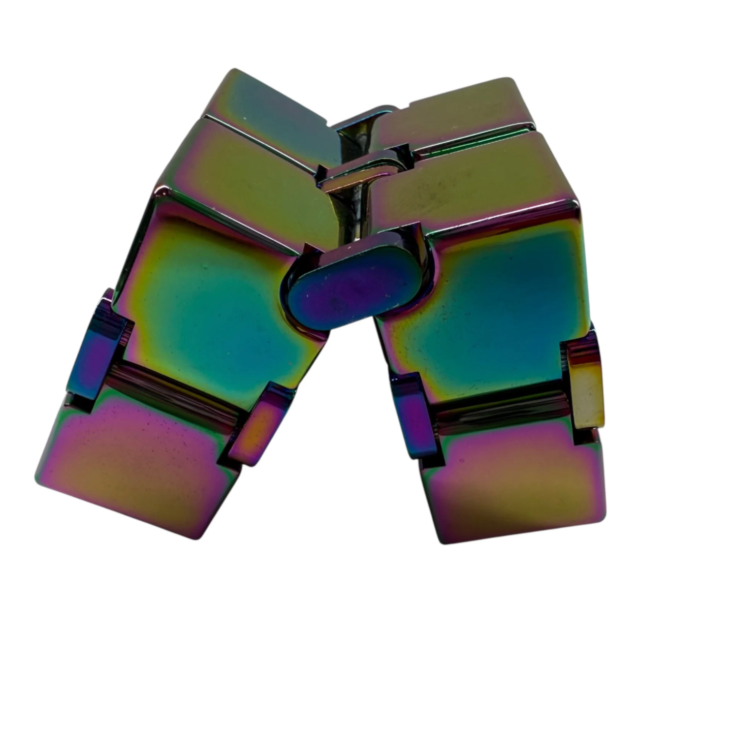 Original Oil Slick Infinity Cube by Kaiko