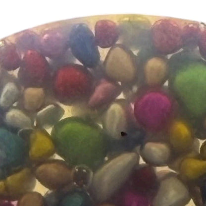 Pebble Pick 'Em Stack - Natural Painted Stone - 3-Pack Refill Discs