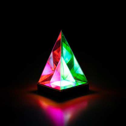Pyramid Infinity Lamp
