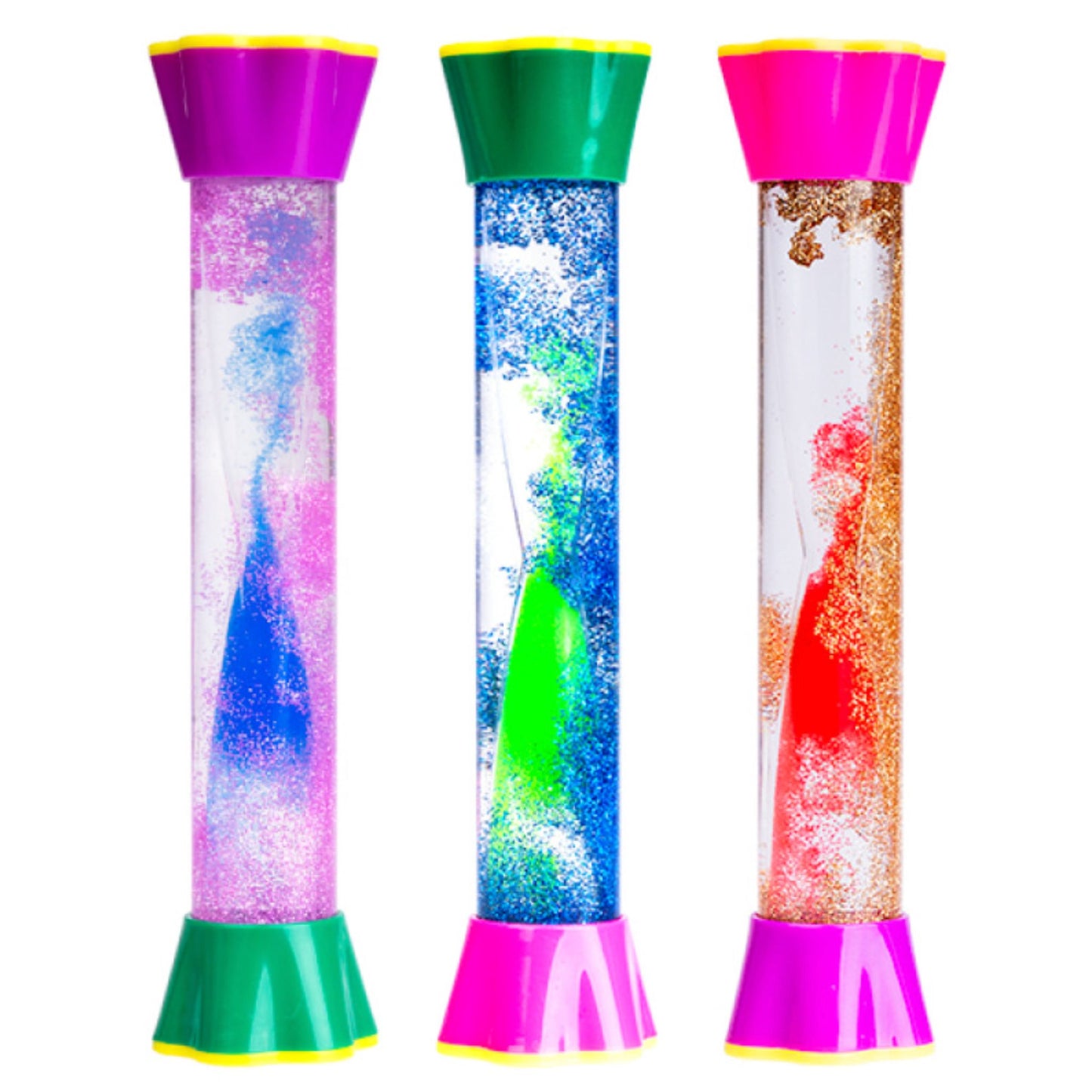 Sensory Stick - Glitter Hourglass