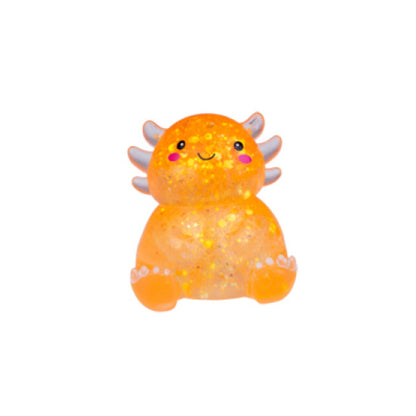 Smoosho’s Super Squeeze Glitter Axolotl