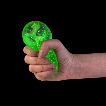 Smoosho's Super Squeeze Diamond Sphere Glow-in-the-dark Alpaca