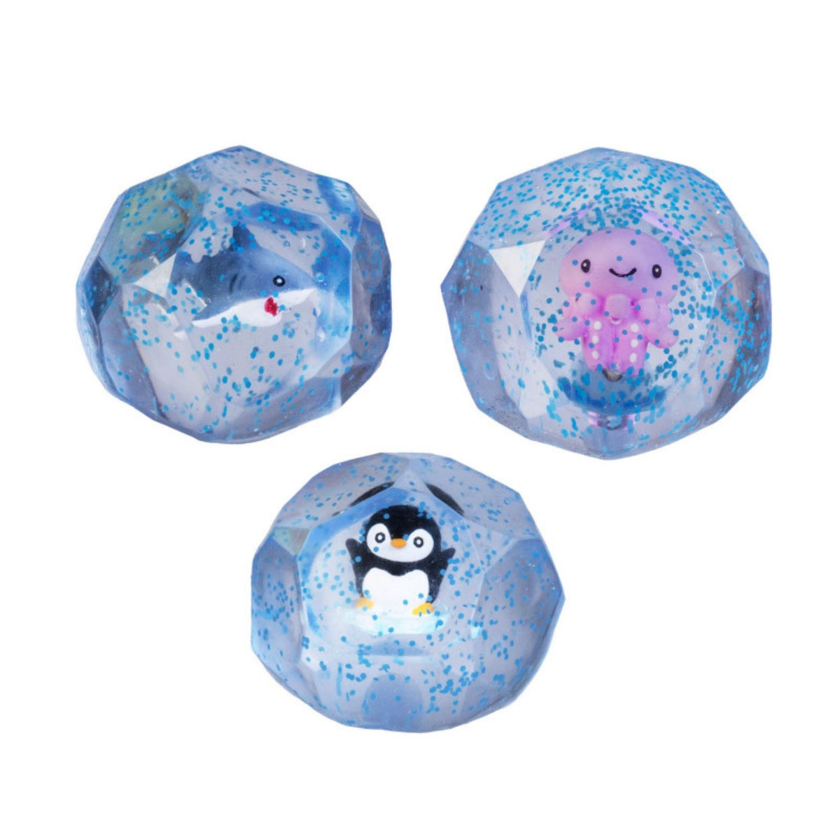 Smoosho's Super Squeeze Diamond Sphere Glow-in-the-dark Sea Animal