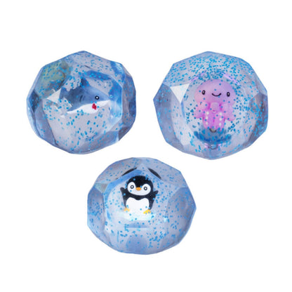 Smoosho's Super Squeeze Diamond Sphere Glow-in-the-dark Sea Animal