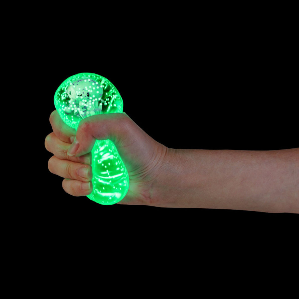 Smoosho's Super Squeeze Diamond Sphere Glow-in-the-dark Sea Animal