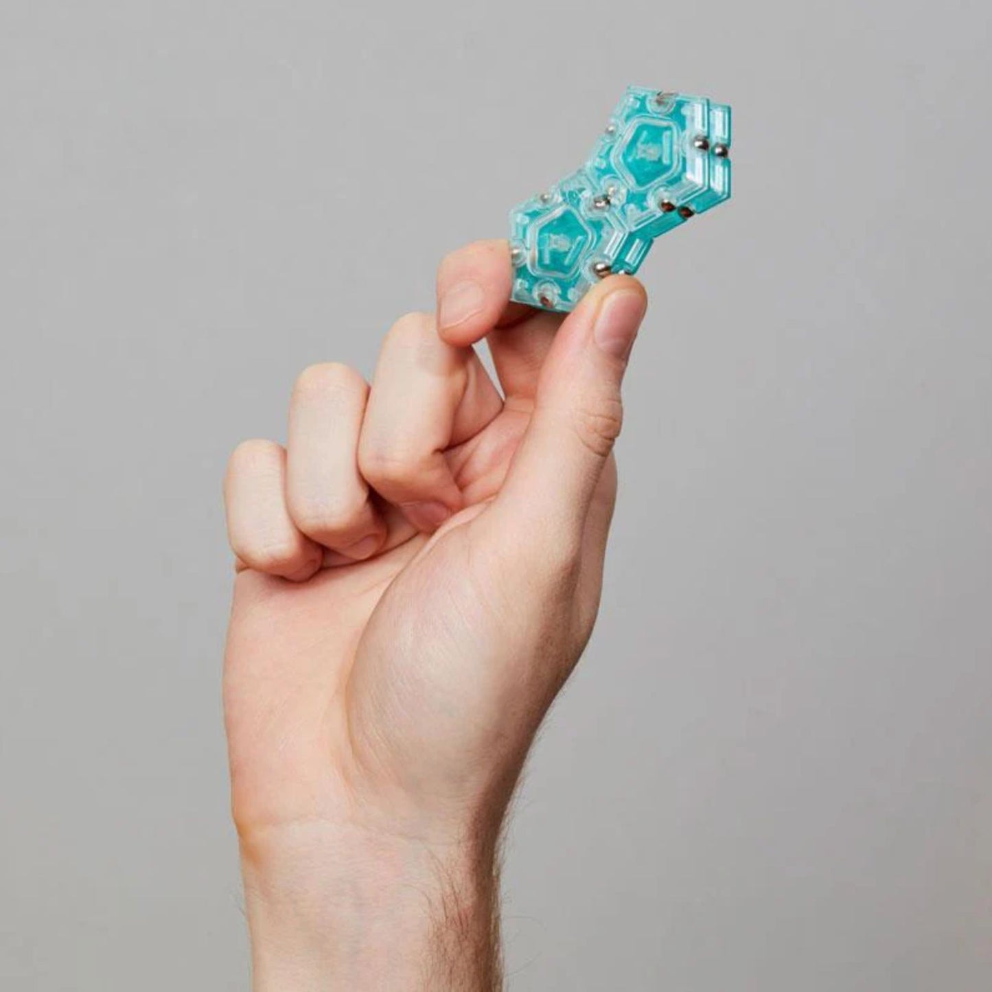 Geode Magnetic Fidget Set - Aqua Marine