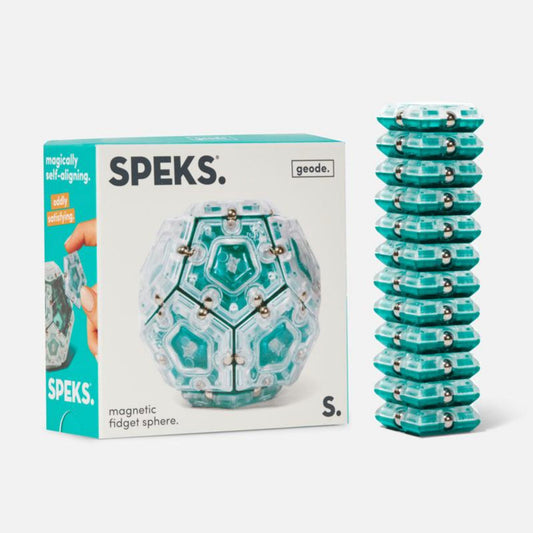 Geode Magnetic Fidget Set - Aqua Marine