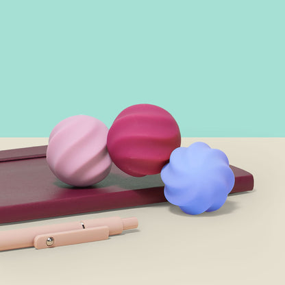 Odds Silicone Magnets - Pink Swirls